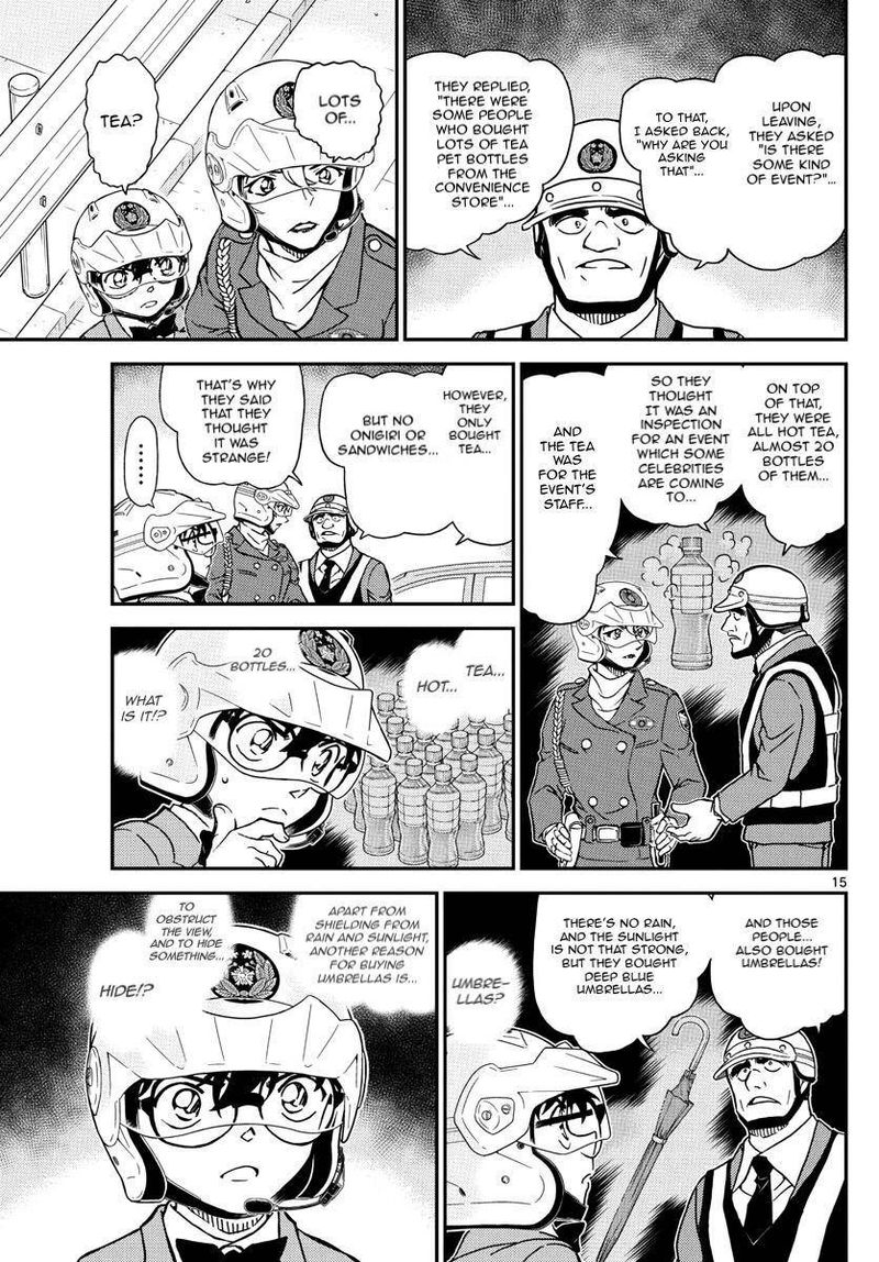 Read Detective Conan Chapter 1074 The Pursuit of Wind - Page 15 For Free In The Highest Quality