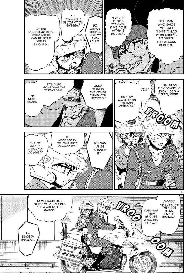 Read Detective Conan Chapter 1074 The Pursuit of Wind - Page 5 For Free In The Highest Quality