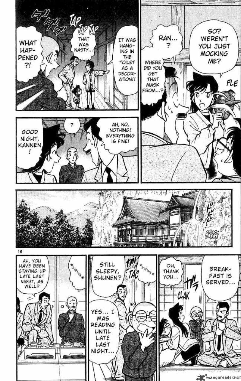 Read Detective Conan Chapter 108 The Fasting Room - Page 16 For Free In The Highest Quality