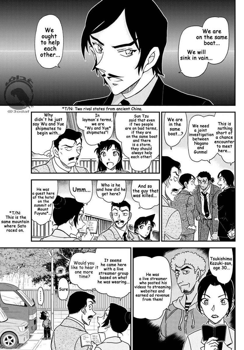 Read Detective Conan Chapter 1082 The Murder on Top of the Line - Page 9 For Free In The Highest Quality
