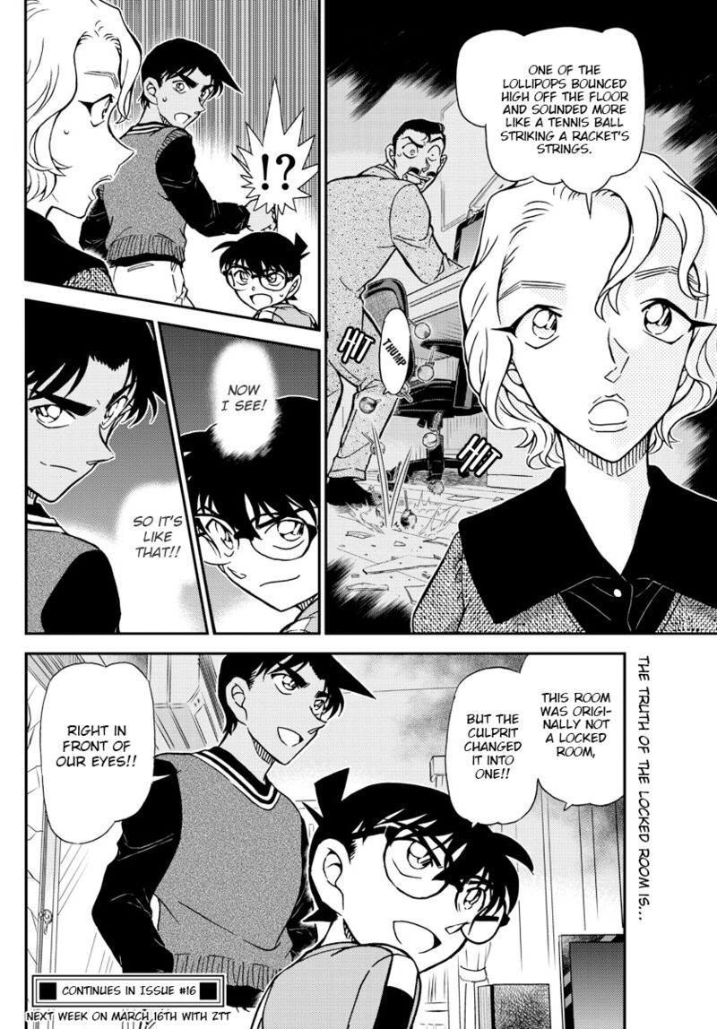 Read Detective Conan Chapter 1089 The Half-Open Door - Page 16 For Free In The Highest Quality
