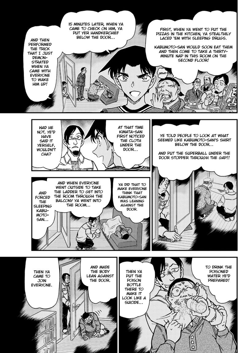 Read Detective Conan Chapter 1090 The Truth Behind the Door - Page 11 For Free In The Highest Quality