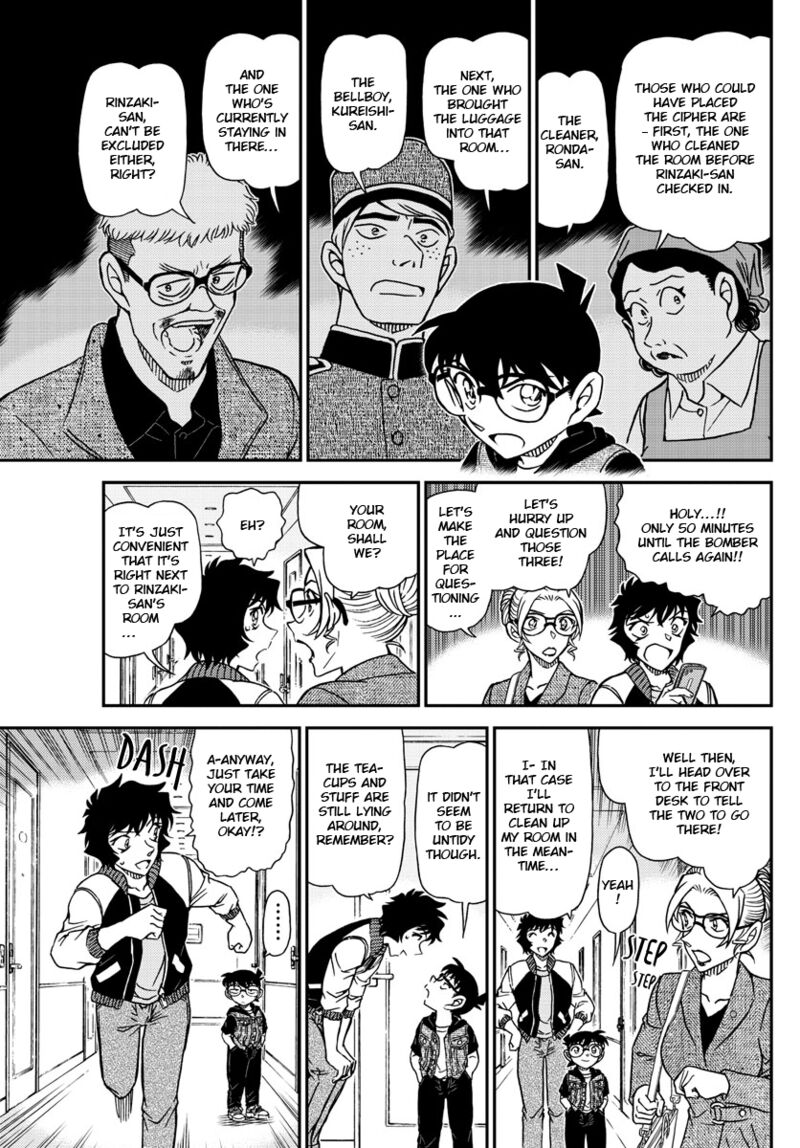 Read Detective Conan Chapter 1095 The Three Ciphers - Page 7 For Free In The Highest Quality