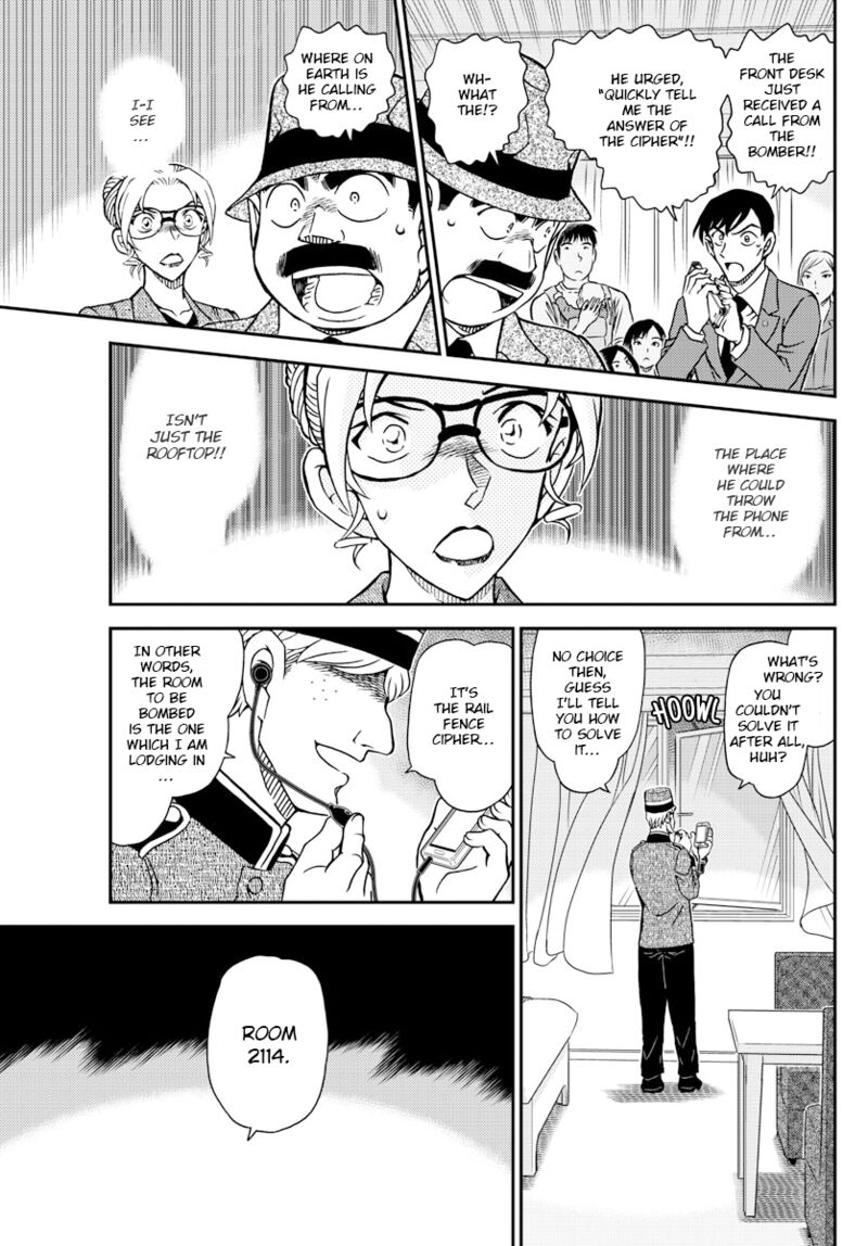 Read Detective Conan Chapter 1096 The Secret Of The Squares - Page 11 For Free In The Highest Quality