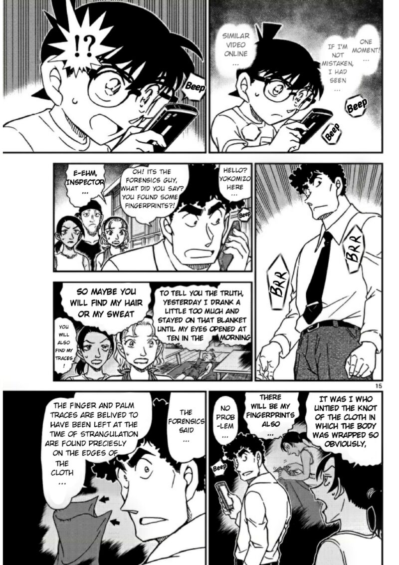 Read Detective Conan Chapter 1098 - Page 15 For Free In The Highest Quality
