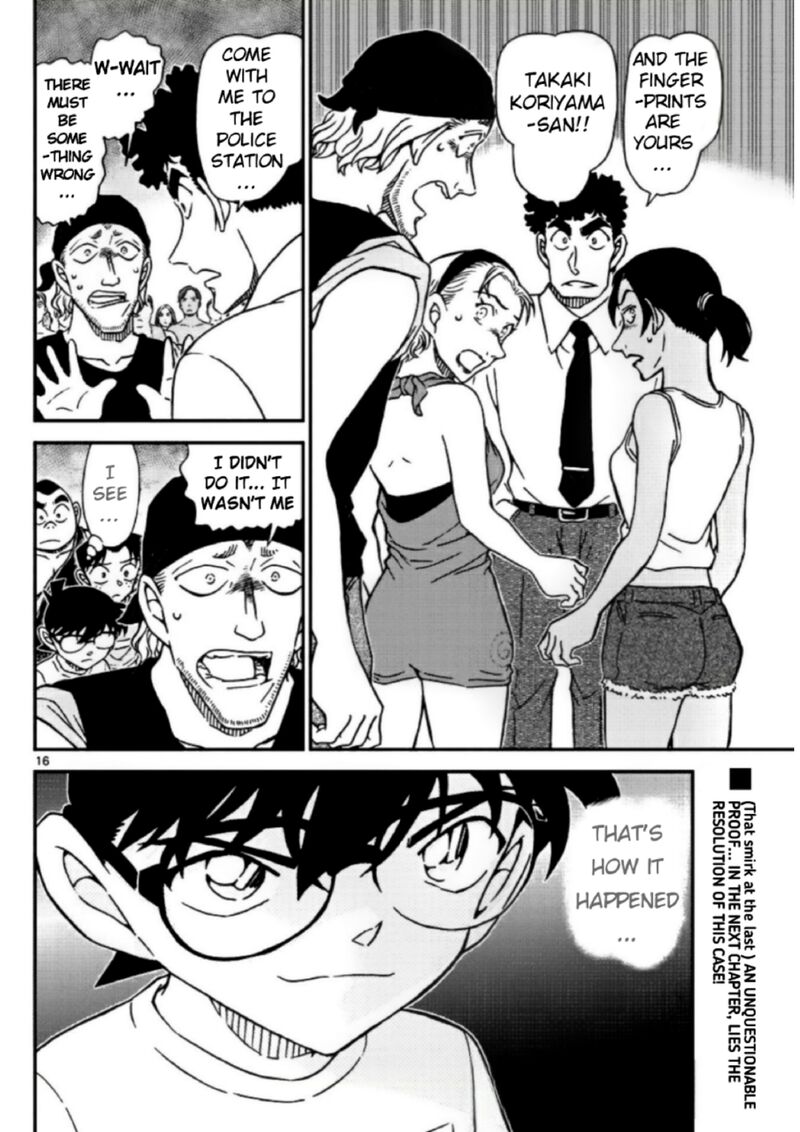 Read Detective Conan Chapter 1098 Beach House - Page 16 For Free In The Highest Quality