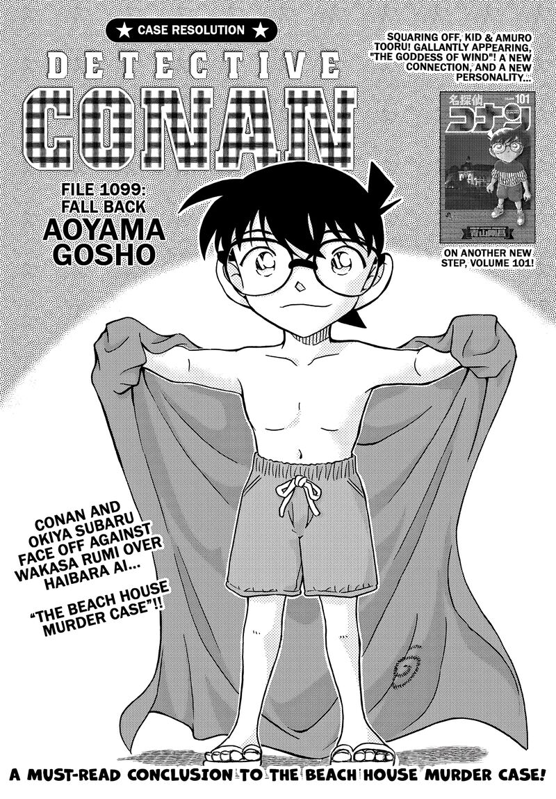 Read Detective Conan Chapter 1099 Fall Back - Page 1 For Free In The Highest Quality