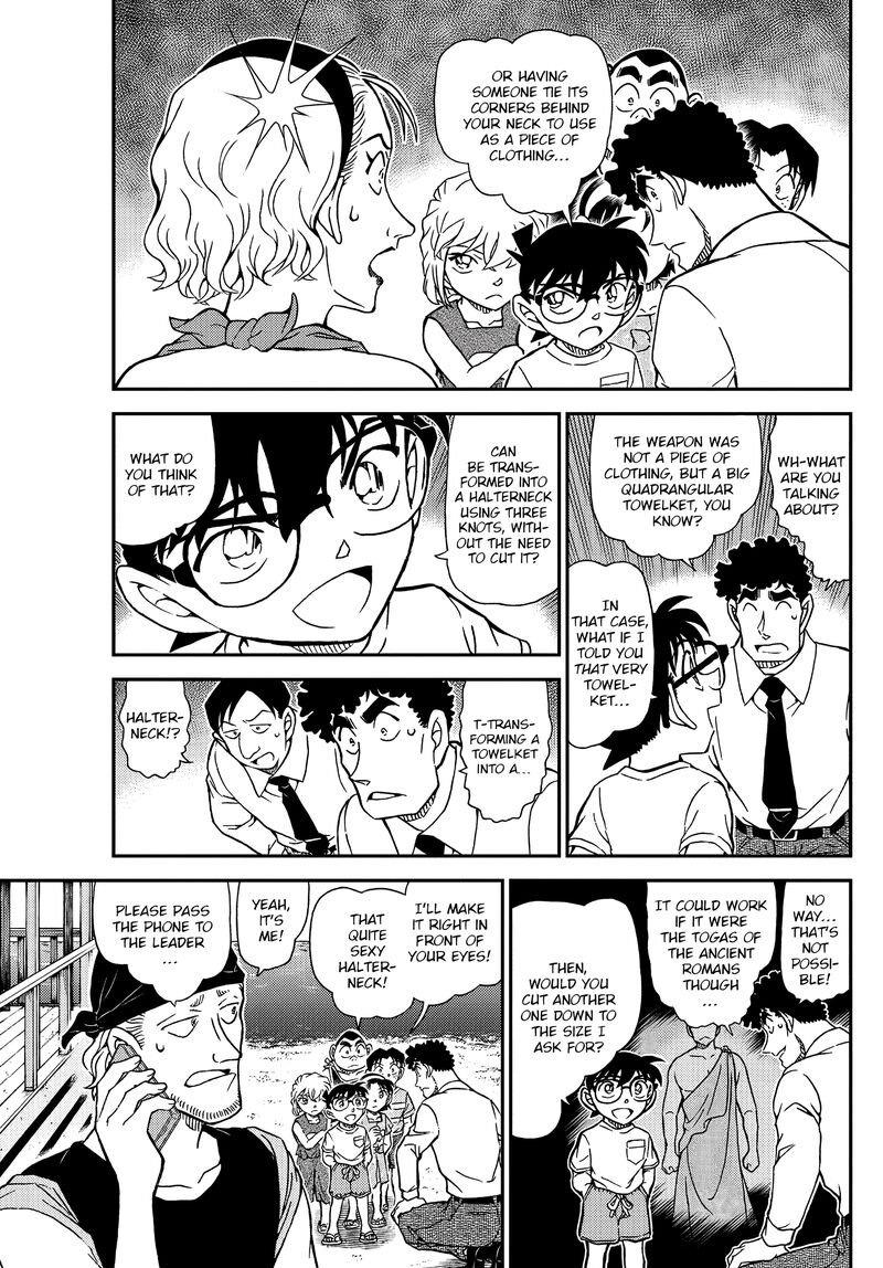 Read Detective Conan Chapter 1099 Fall Back - Page 5 For Free In The Highest Quality