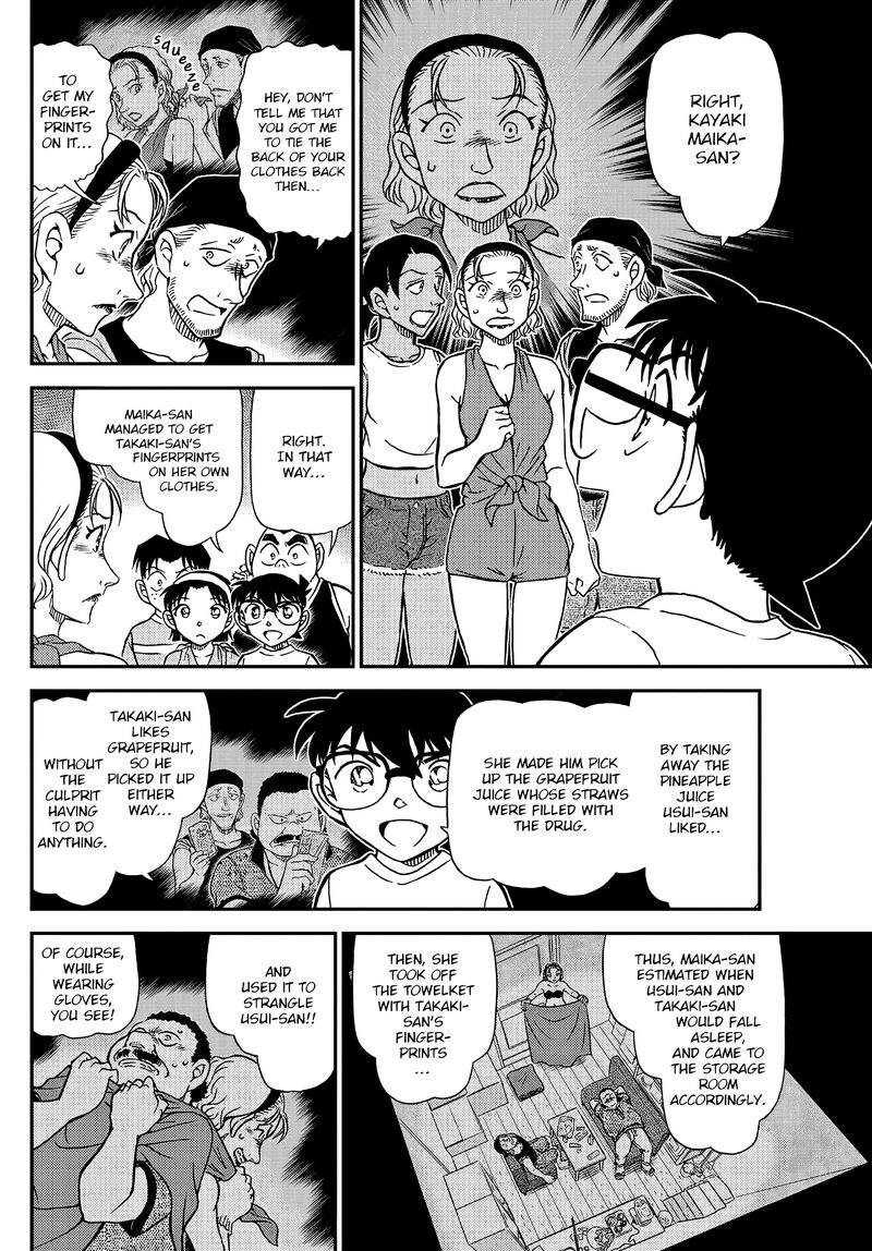 Read Detective Conan Chapter 1099 Fall Back - Page 8 For Free In The Highest Quality