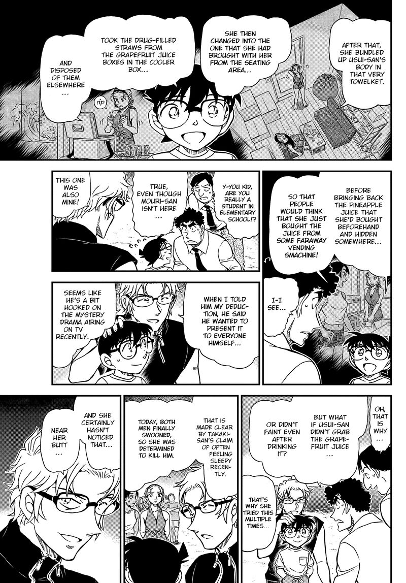 Read Detective Conan Chapter 1099 Fall Back - Page 9 For Free In The Highest Quality