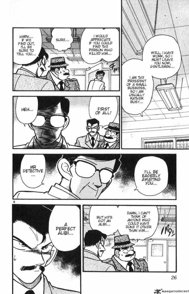 Read Detective Conan Chapter 11 A Perfect Alibi - Page 6 For Free In The Highest Quality