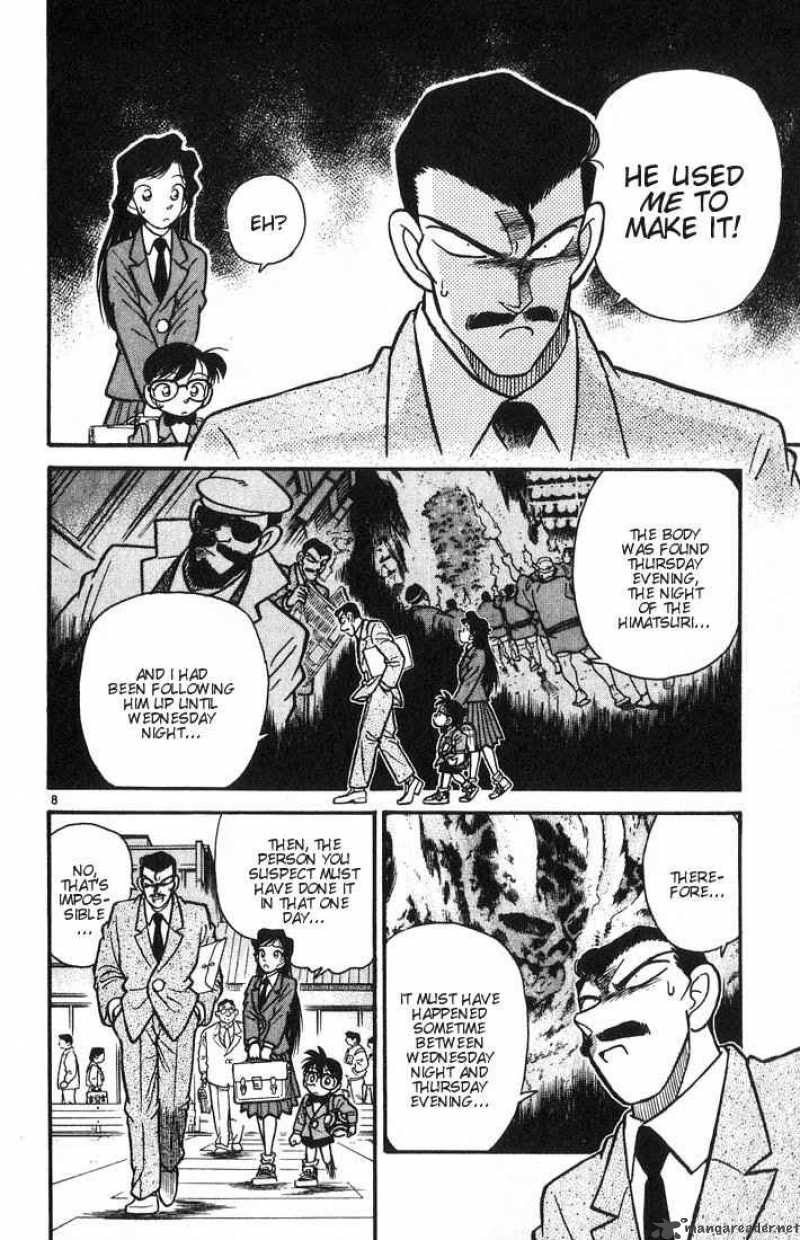 Read Detective Conan Chapter 11 A Perfect Alibi - Page 8 For Free In The Highest Quality