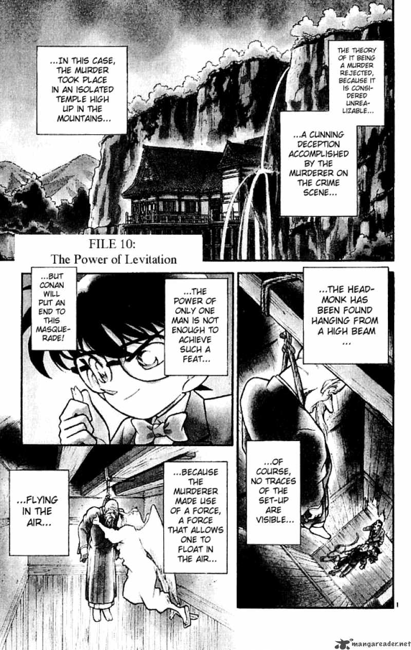 Read Detective Conan Chapter 110 The Power of Levitation - Page 1 For Free In The Highest Quality