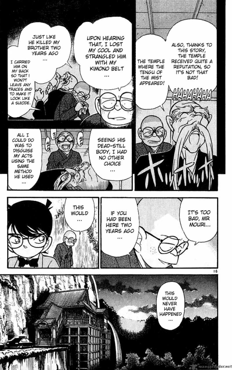 Read Detective Conan Chapter 110 The Power of Levitation - Page 16 For Free In The Highest Quality