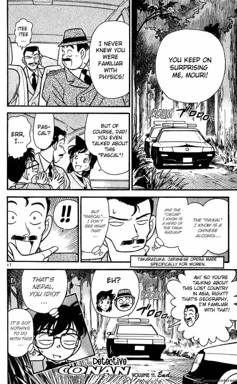 Read Detective Conan Chapter 110 The Power of Levitation - Page 17 For Free In The Highest Quality