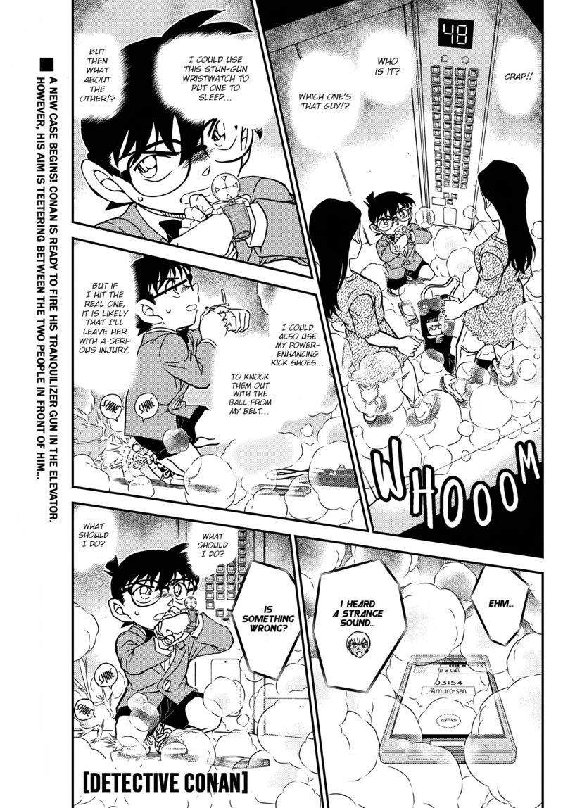 Read Detective Conan Chapter 1100 Evanesce - Page 3 For Free In The Highest Quality