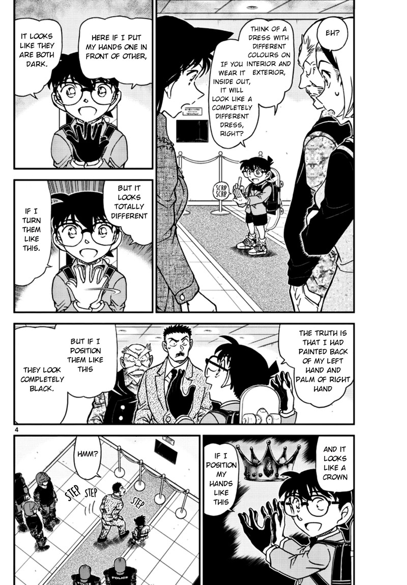 Read Detective Conan Chapter 1102 - Page 4 For Free In The Highest Quality