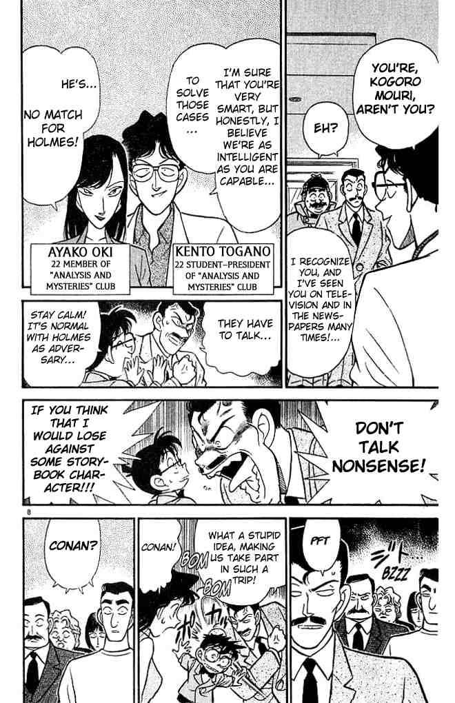 Read Detective Conan Chapter 117 Reunion at Mycroft - Page 8 For Free In The Highest Quality