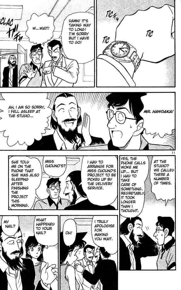 Read Detective Conan Chapter 125 The Falling Corpse - Page 11 For Free In The Highest Quality