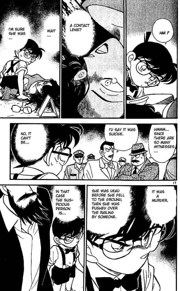 Read Detective Conan Chapter 125 The Falling Corpse - Page 17 For Free In The Highest Quality
