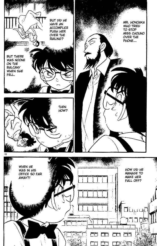 Read Detective Conan Chapter 125 The Falling Corpse - Page 18 For Free In The Highest Quality