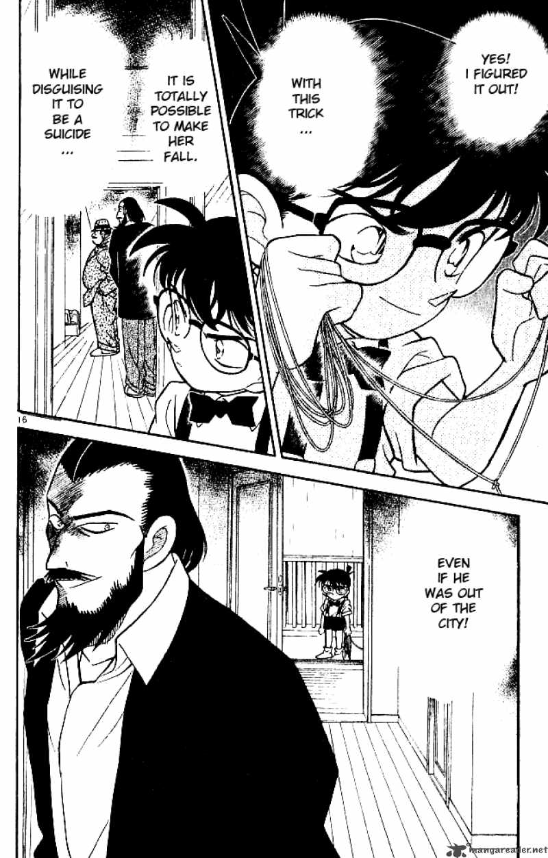 Read Detective Conan Chapter 126 A Suspicious Suicide - Page 16 For Free In The Highest Quality