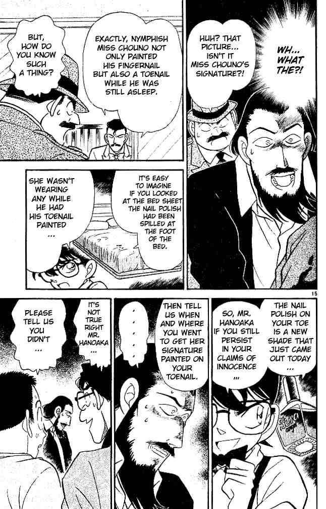 Read Detective Conan Chapter 127 Flowers and Butterfly - Page 16 For Free In The Highest Quality