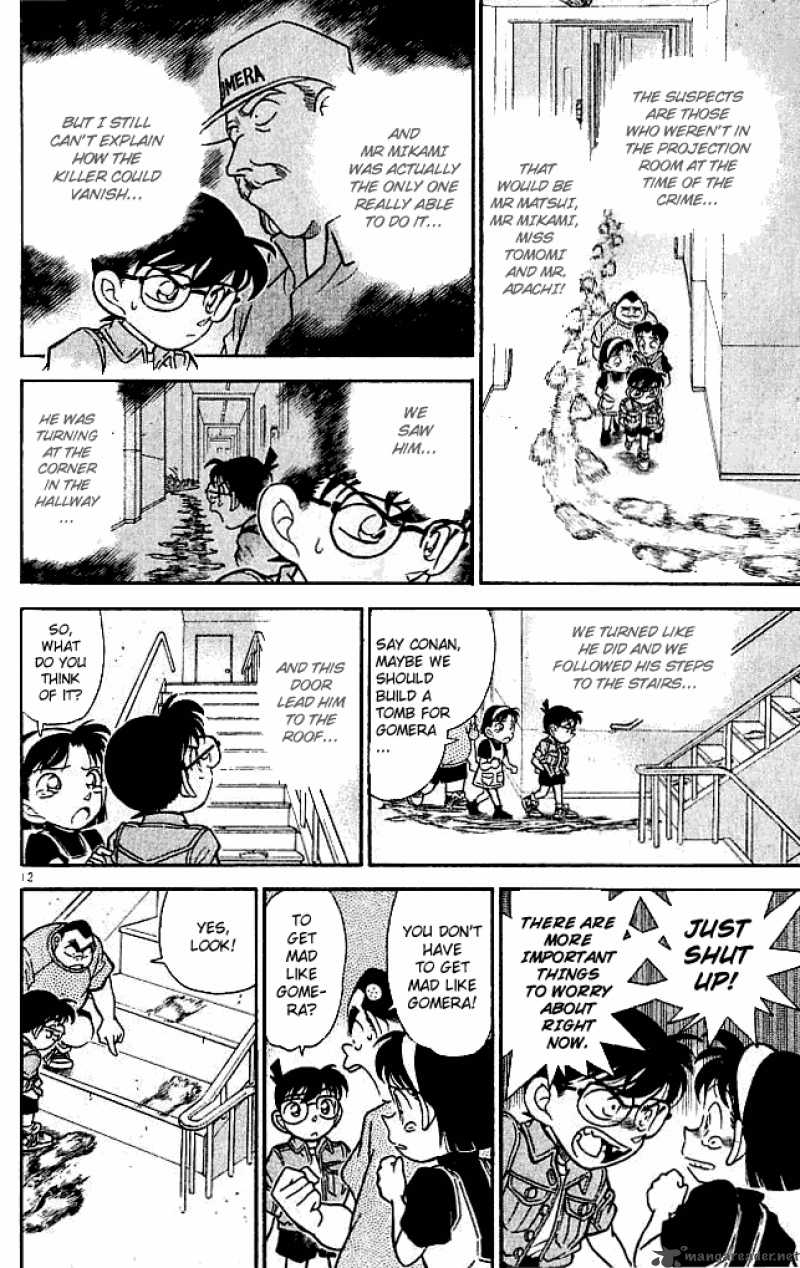 Read Detective Conan Chapter 129 The Tradegy of the Monster Gomera - Page 12 For Free In The Highest Quality
