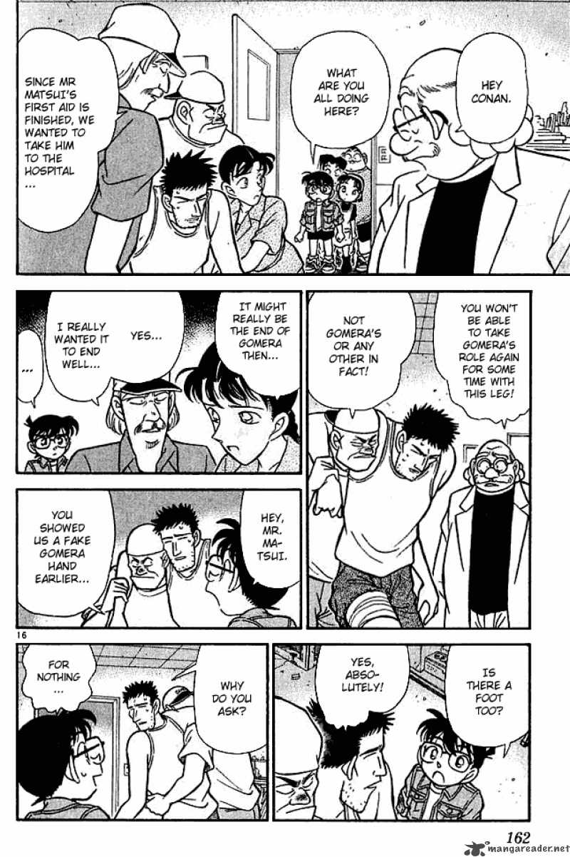 Read Detective Conan Chapter 129 The Tradegy of the Monster Gomera - Page 16 For Free In The Highest Quality
