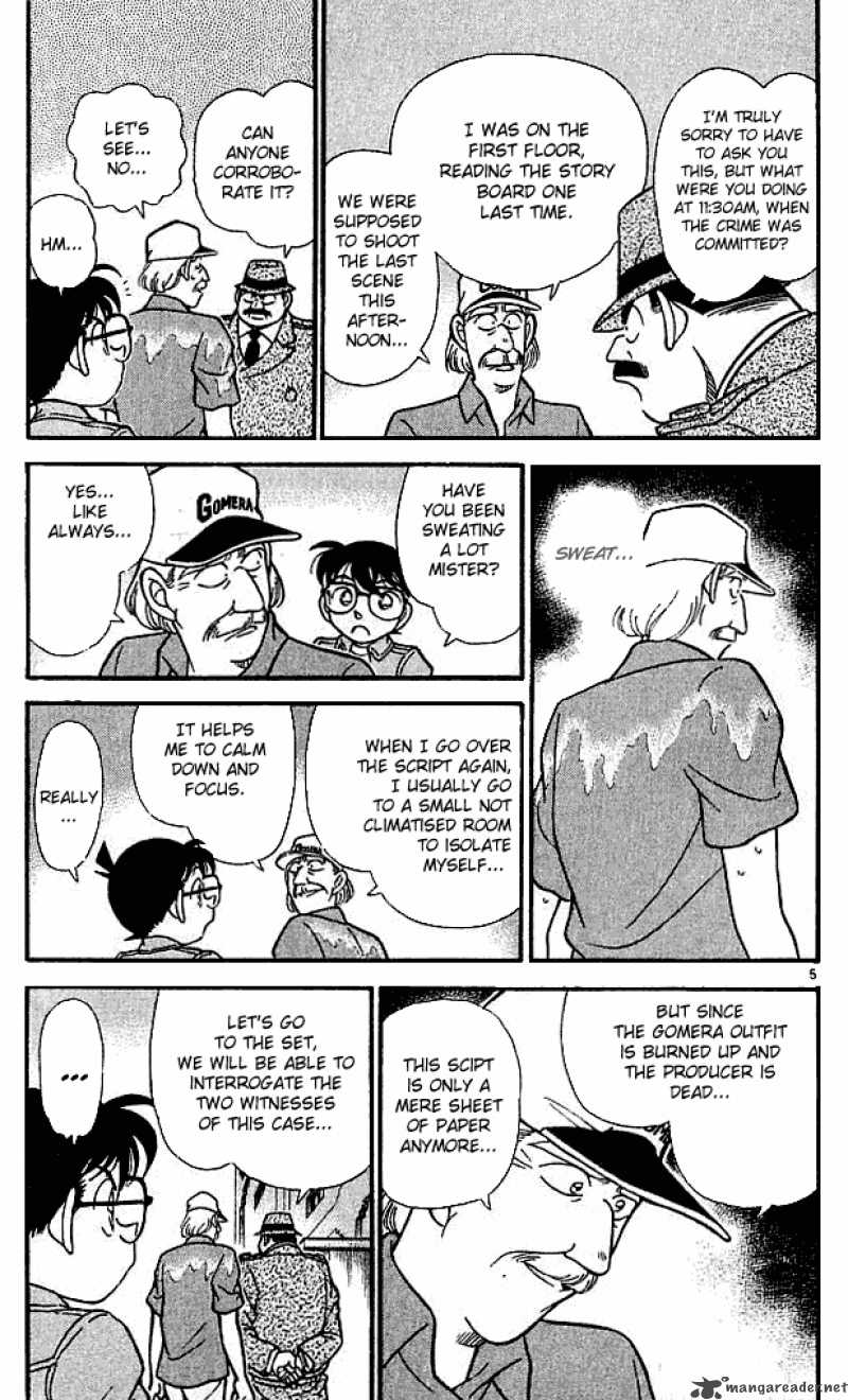 Read Detective Conan Chapter 129 The Tradegy of the Monster Gomera - Page 5 For Free In The Highest Quality