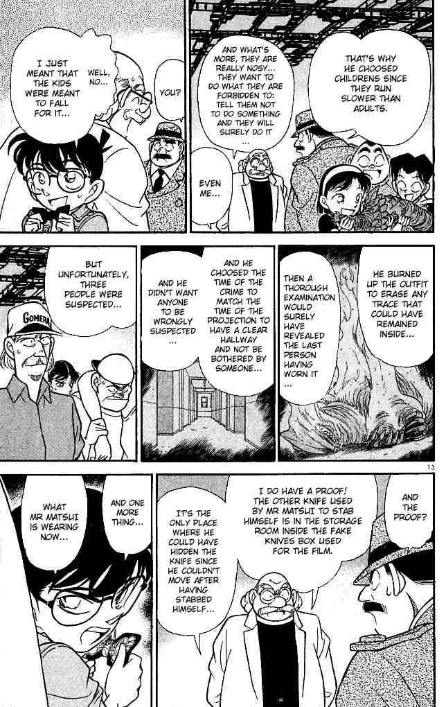 Read Detective Conan Chapter 130 A Silhouette Which Disappear - Page 13 For Free In The Highest Quality