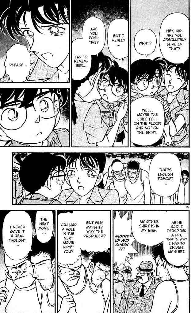 Read Detective Conan Chapter 130 A Silhouette Which Disappear - Page 15 For Free In The Highest Quality