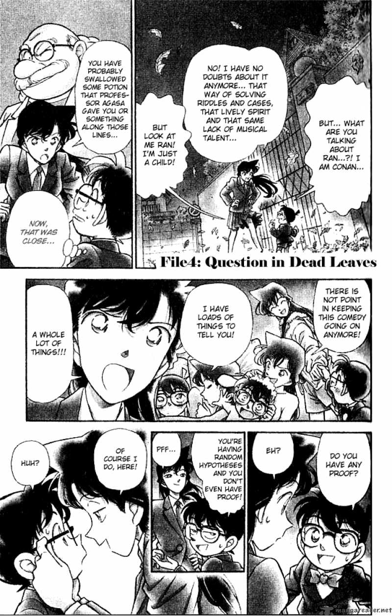 Read Detective Conan Chapter 134 Question in Dead Leaves - Page 1 For Free In The Highest Quality