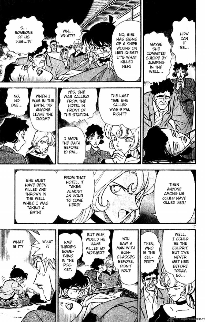 Read Detective Conan Chapter 135 In The Mother's Chest - Page 17 For Free In The Highest Quality