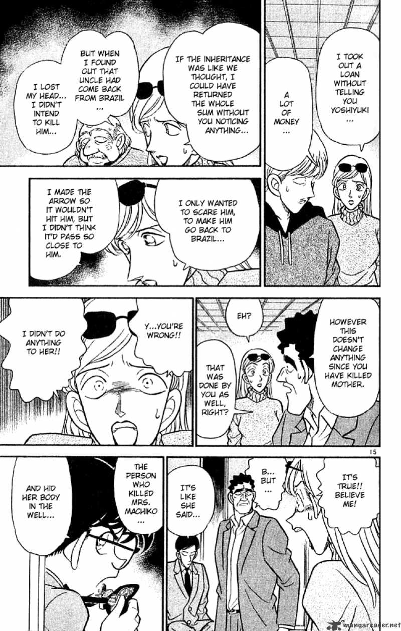 Read Detective Conan Chapter 137 Yukiko Grin - Page 15 For Free In The Highest Quality