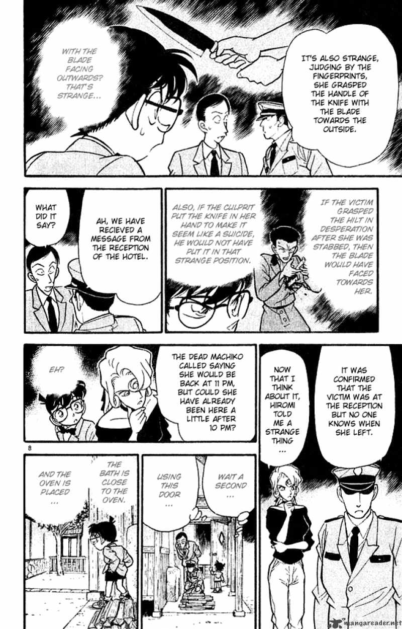 Read Detective Conan Chapter 137 Yukiko Grin - Page 8 For Free In The Highest Quality