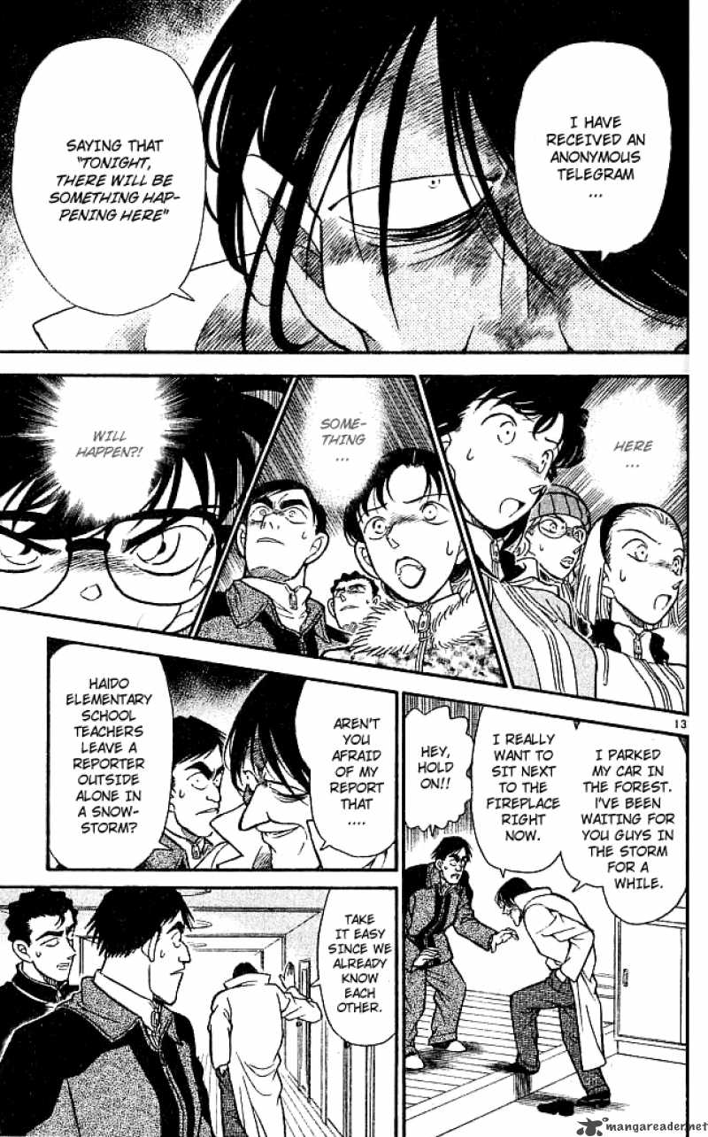Read Detective Conan Chapter 139 Unexpected Crew - Page 13 For Free In The Highest Quality