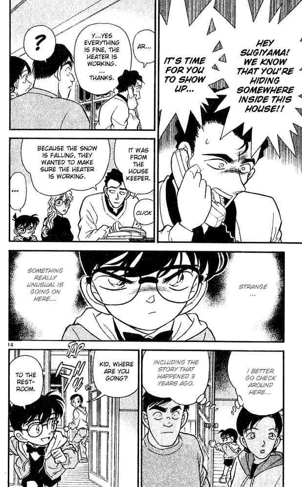 Read Detective Conan Chapter 140 The Last Guest - Page 14 For Free In The Highest Quality