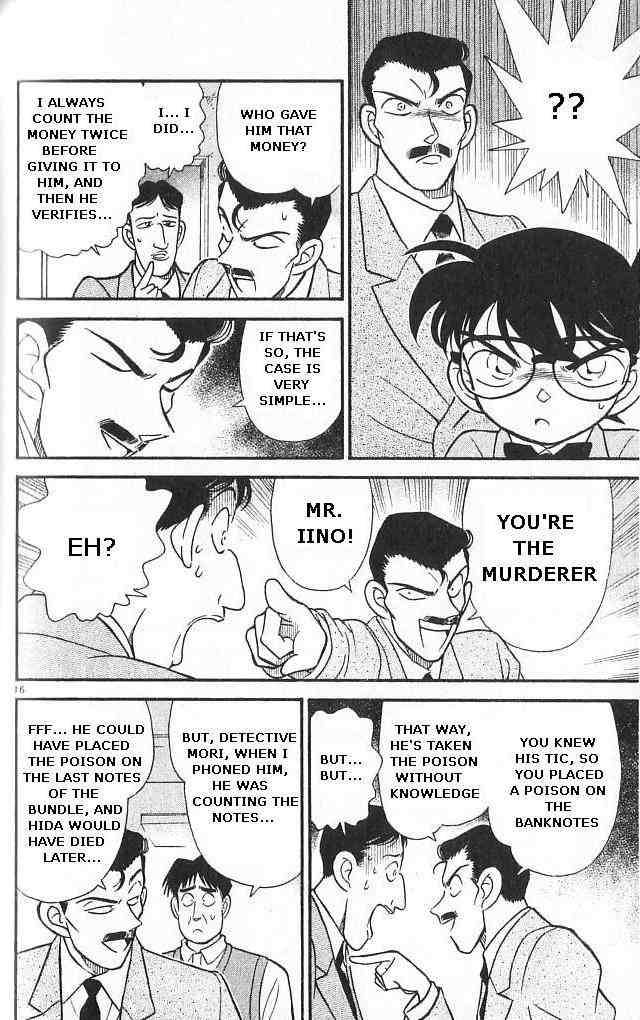 Read Detective Conan Chapter 147 Lick Your Thumb - Page 16 For Free In The Highest Quality