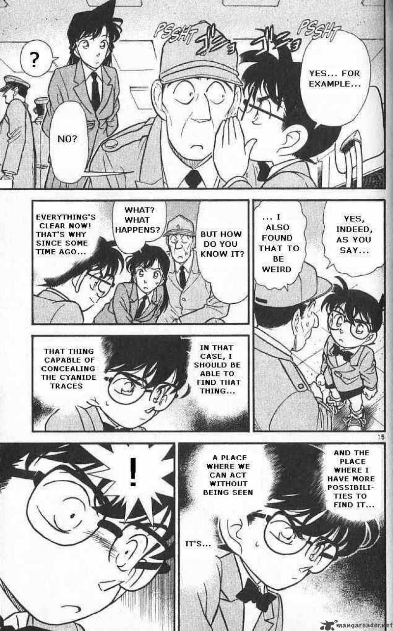 Read Detective Conan Chapter 148 A Magic Trick - Page 15 For Free In The Highest Quality