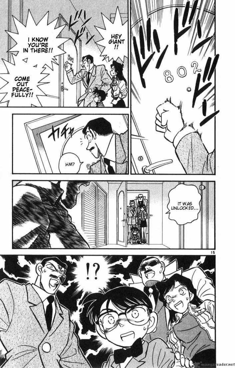 Read Detective Conan Chapter 15 Chase the Giant - Page 15 For Free In The Highest Quality