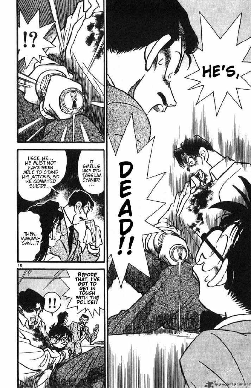 Read Detective Conan Chapter 15 Chase the Giant - Page 16 For Free In The Highest Quality