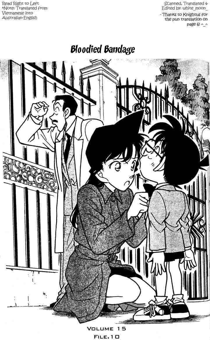 Read Detective Conan Chapter 150 Bloodied Bandage - Page 1 For Free In The Highest Quality