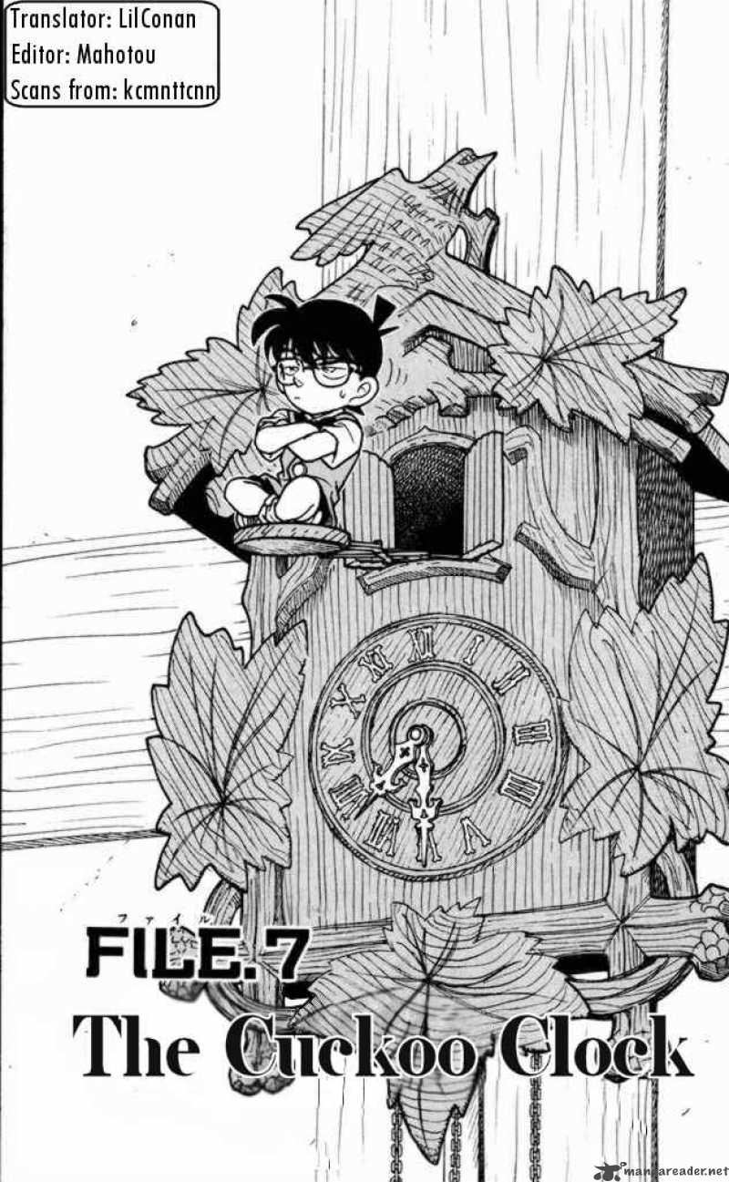 Read Detective Conan Chapter 167 The Cuckoo Clock - Page 1 For Free In The Highest Quality