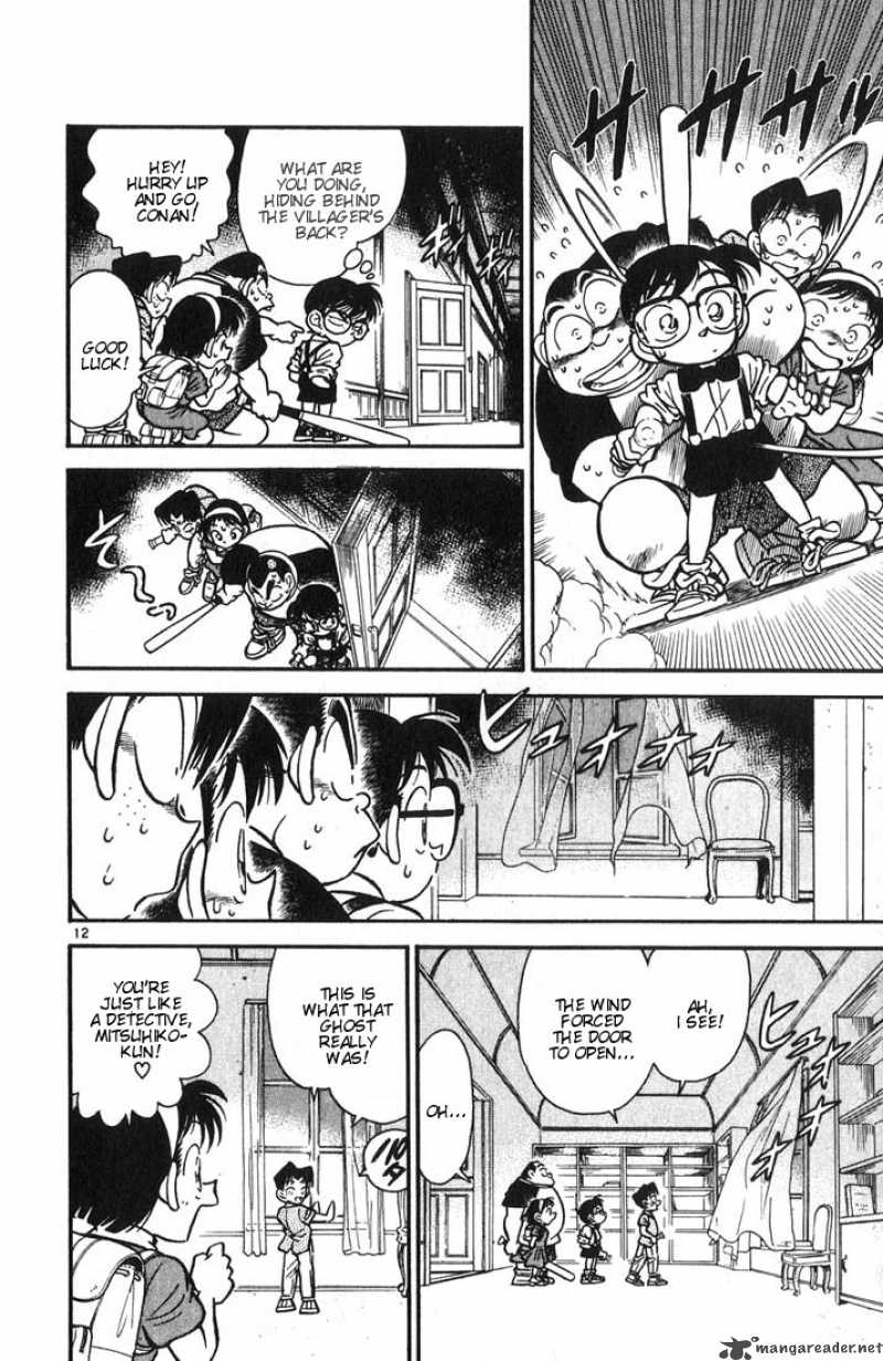 Read Detective Conan Chapter 17 Mansion of Terror - Page 12 For Free In The Highest Quality