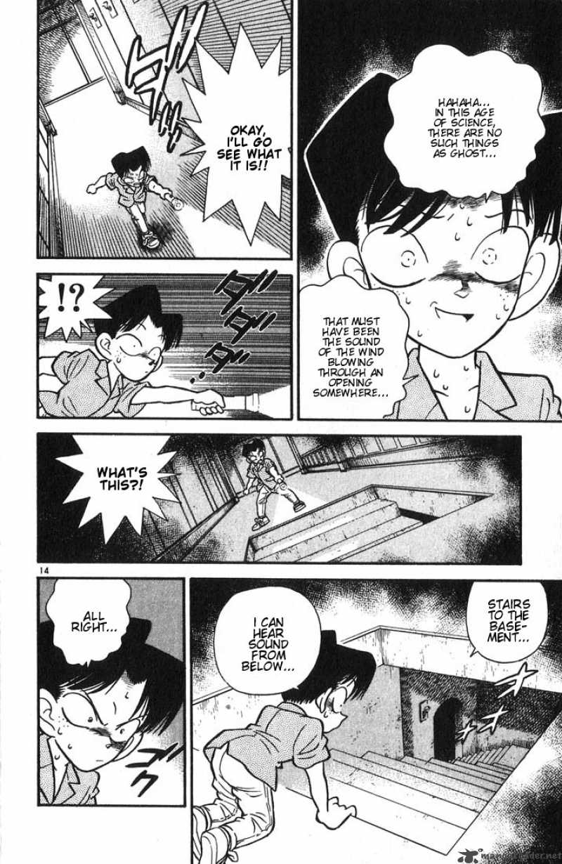 Read Detective Conan Chapter 17 Mansion of Terror - Page 14 For Free In The Highest Quality
