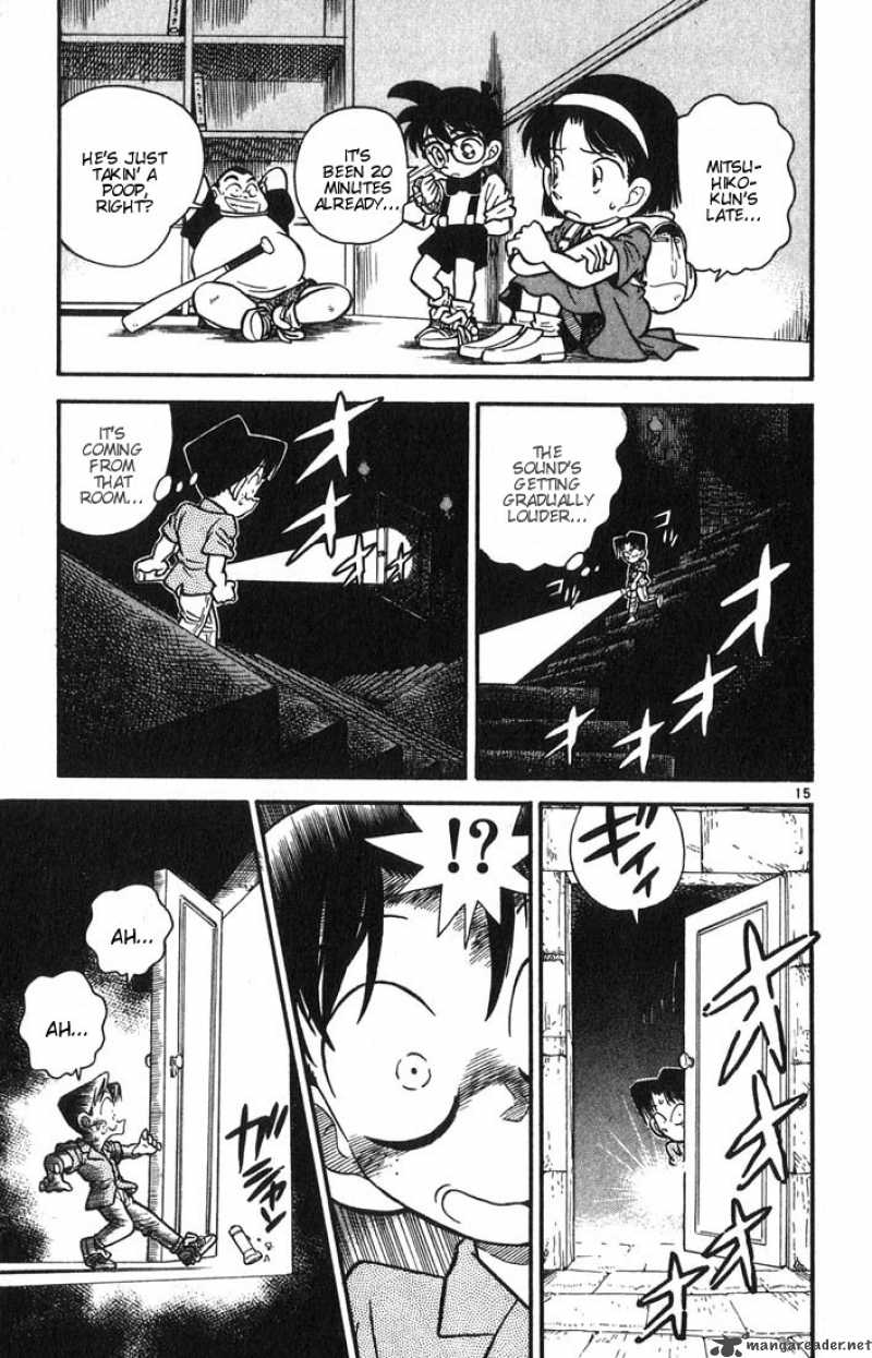 Read Detective Conan Chapter 17 Mansion of Terror - Page 15 For Free In The Highest Quality