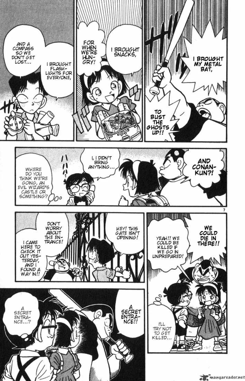 Read Detective Conan Chapter 17 Mansion of Terror - Page 7 For Free In The Highest Quality