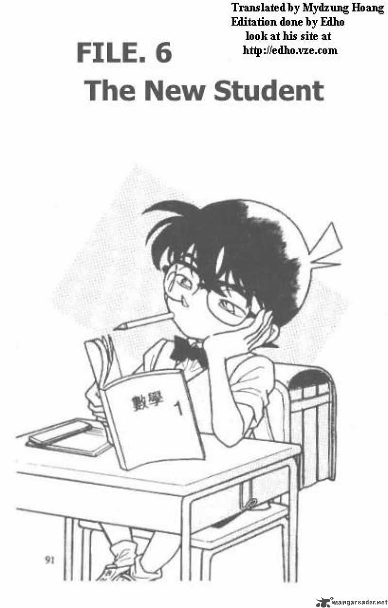 Read Detective Conan Chapter 176 The New Student - Page 1 For Free In The Highest Quality