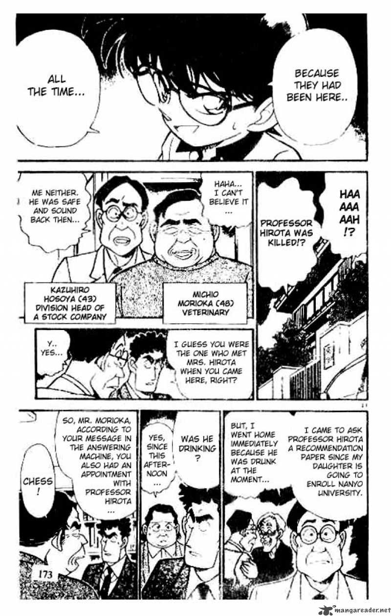 Read Detective Conan Chapter 180 Checkmate - Page 11 For Free In The Highest Quality